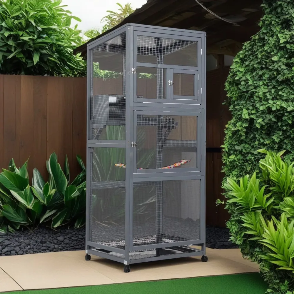 Bird Cage 68" gray 28.2"