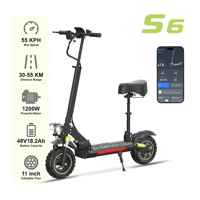 Electric Scooter 1200w 48v 10 inch