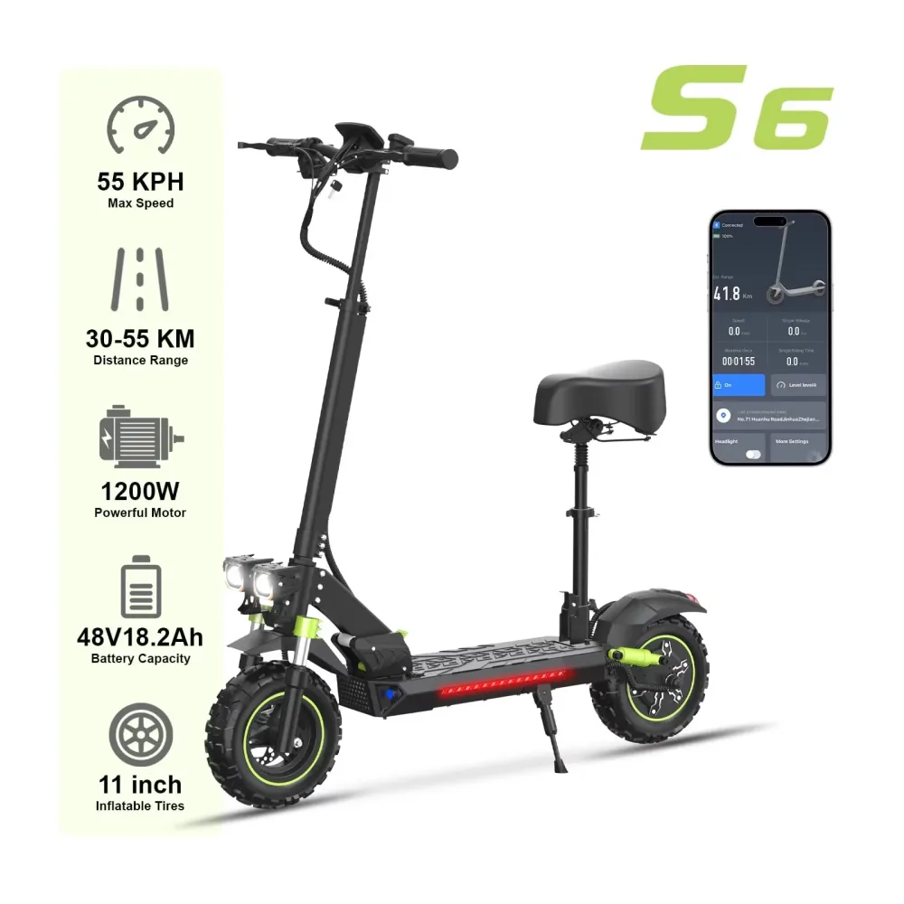 Electric Scooter 1200w 48v 10 inch