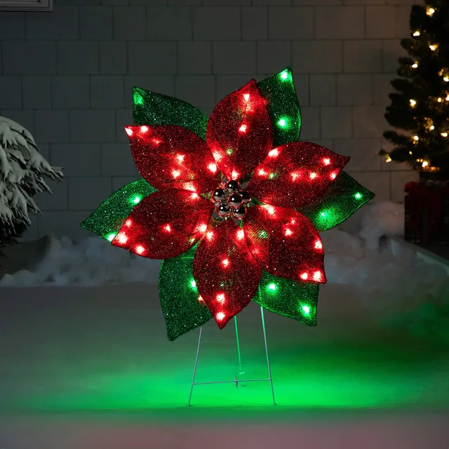 Home Decor 34" led red