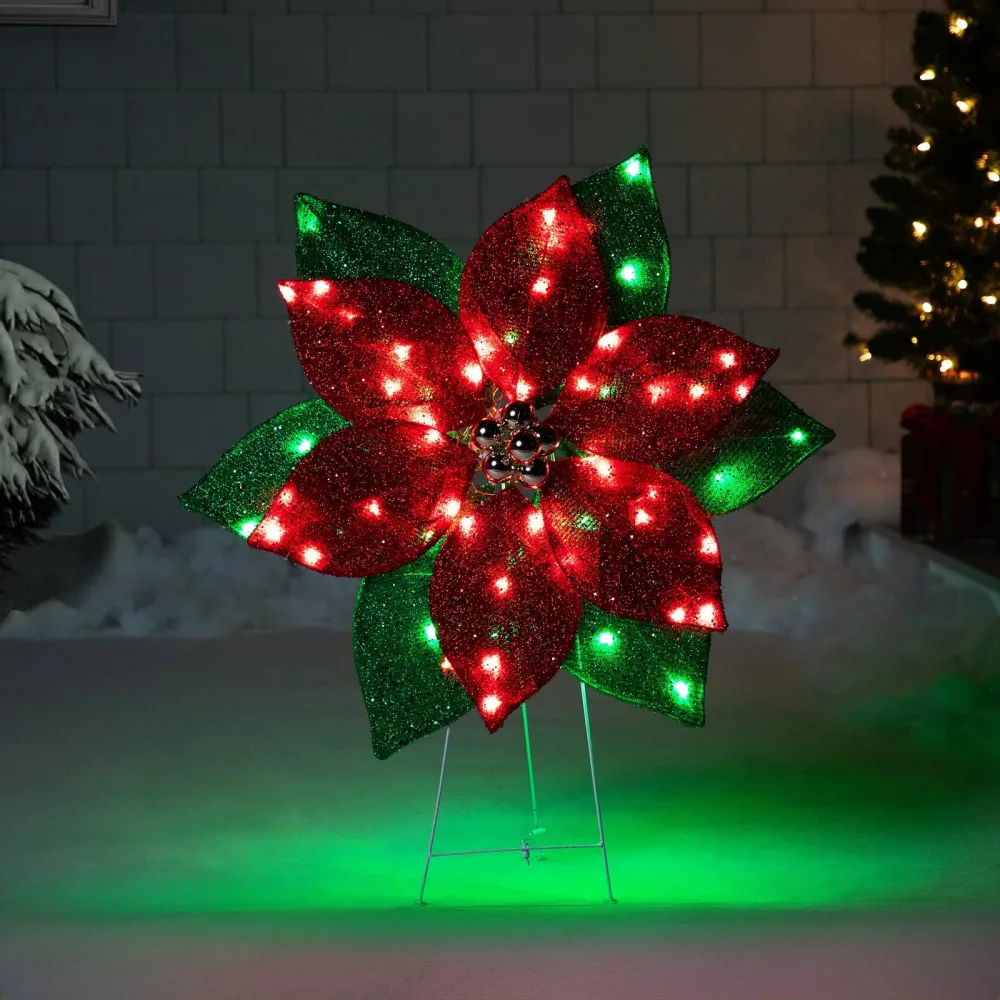 Home Decor 34" led red