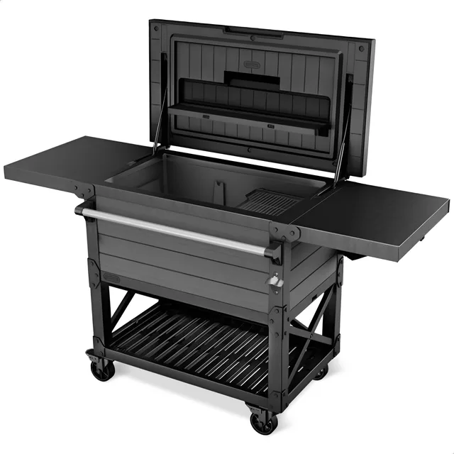 Cooler Ice insulated gray 35.35 inches