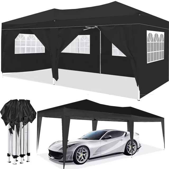 Canopy Tent portable folding black