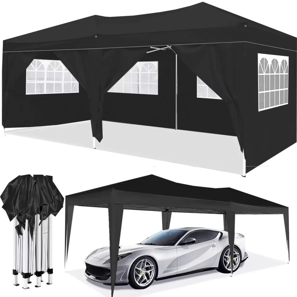Canopy Tent portable folding black