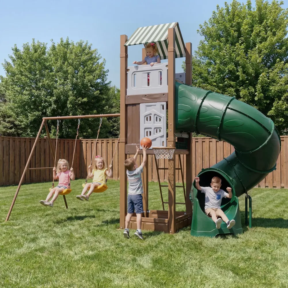 Backyard Swing 331.1 pounds adjustable heavy-duty