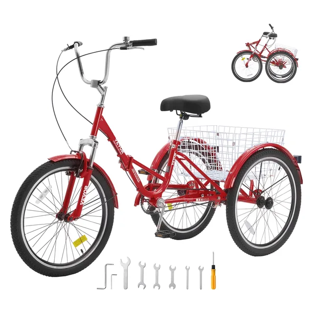 Bike folding adjustable foldable