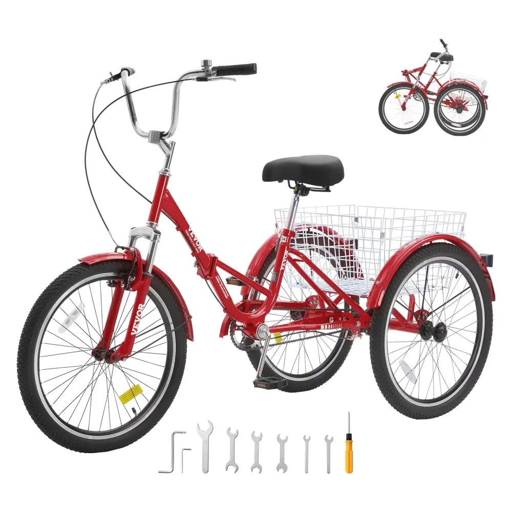 Bike folding adjustable foldable