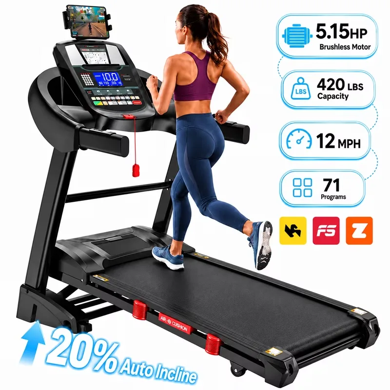 Capacity Treadmill 400 lb 5.15hp 18"