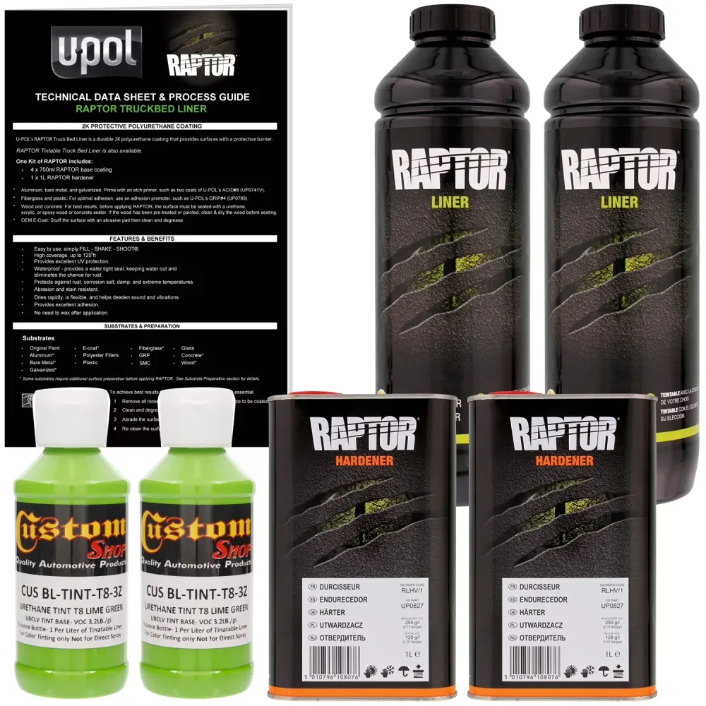 Truck Bed 2 liters green 3 oz