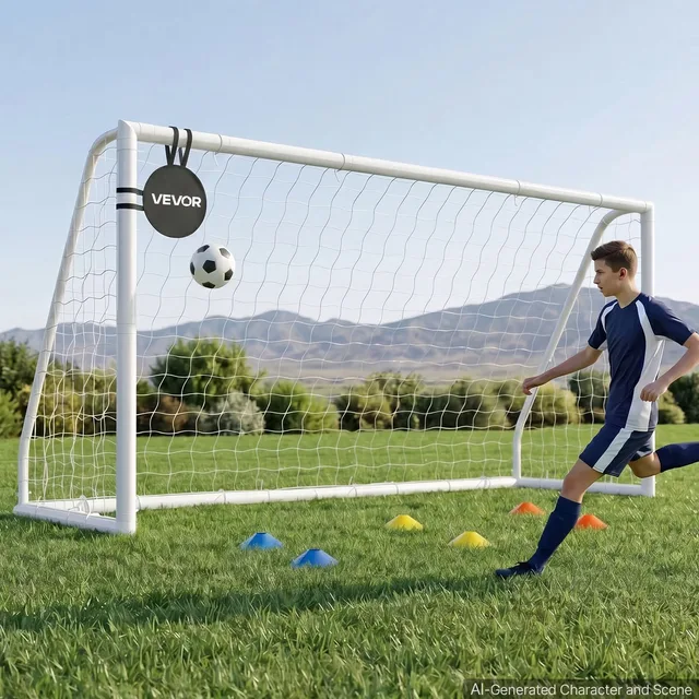 Soccer Goal 6 ft portable weatherproof