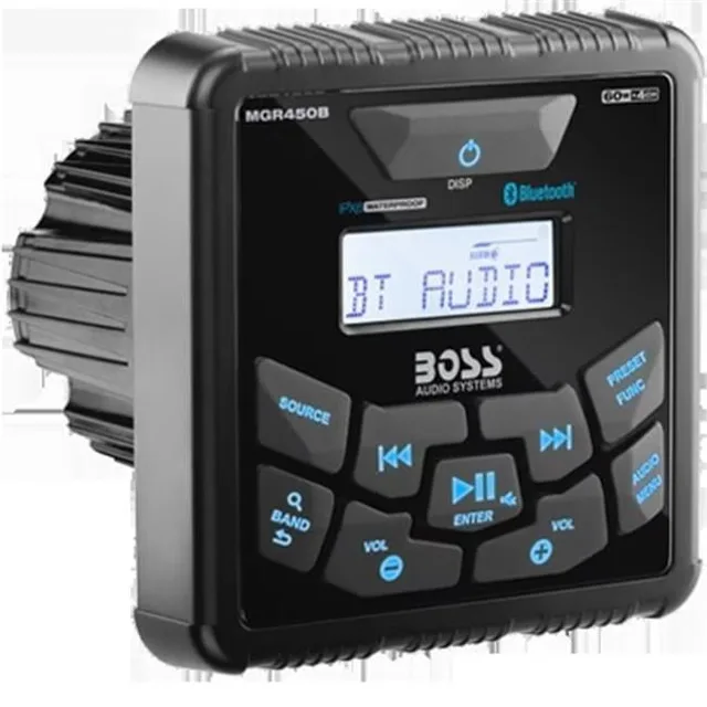 Marine Stereo 60 watts 2.7 lbs bluetooth