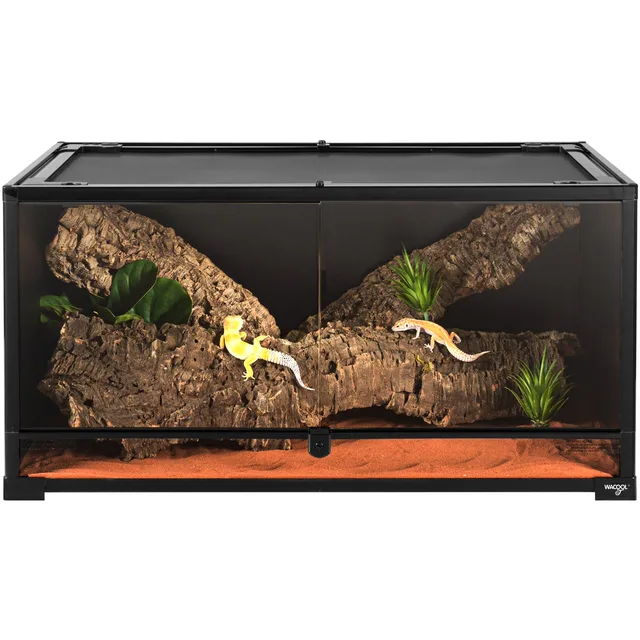 Reptile Terrarium 40 gallon 18 inches black