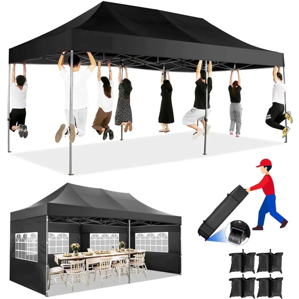 Canopy waterproof black 0.98 in