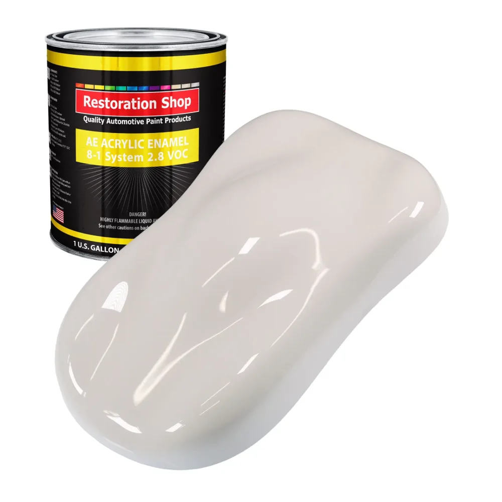 Auto Paint white 1 gallon 1 quart