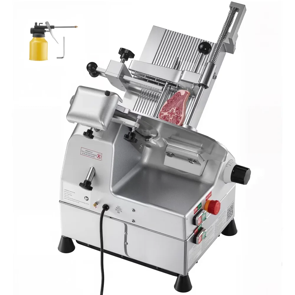 Meat Slicer 500w 0-0.67 inch adjustable