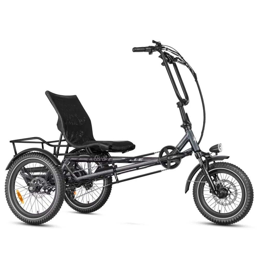 Electric Trike 750w gray 48v