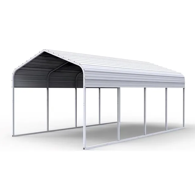 Metal Carport heavy-duty 20 ft 11 ft