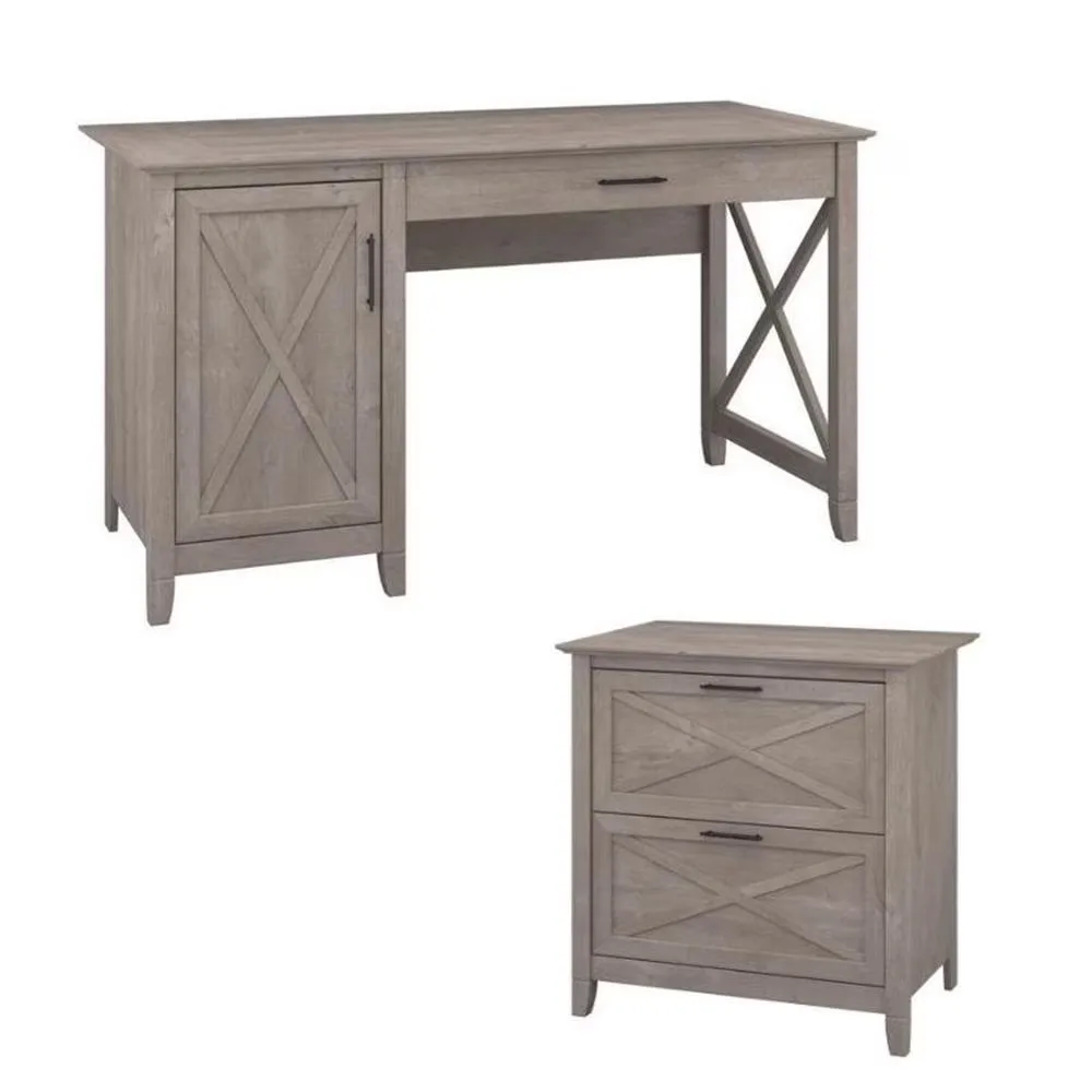 File Cabinet 54" gray 54w
