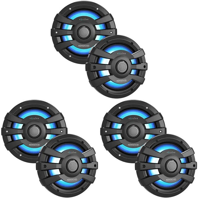 Speaker 7.7" 6 pack led