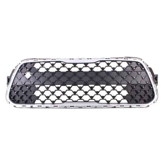 Grille black silver