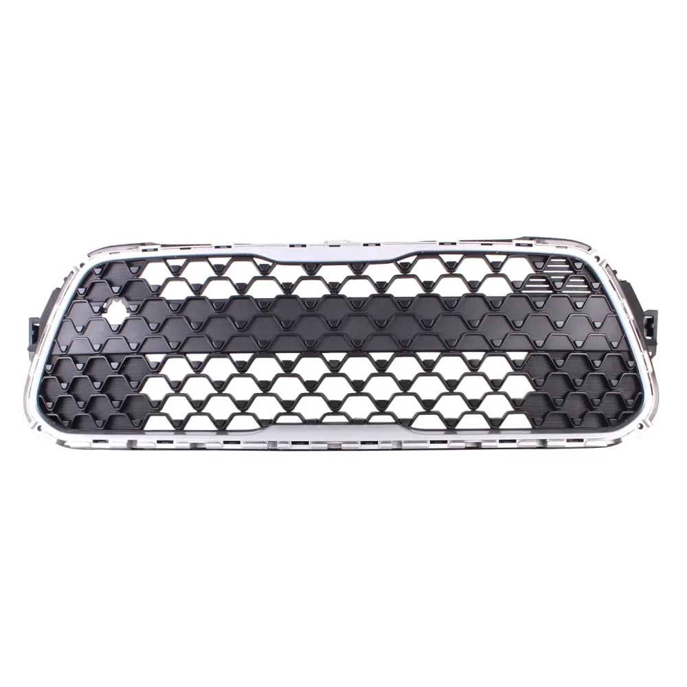 Grille black silver