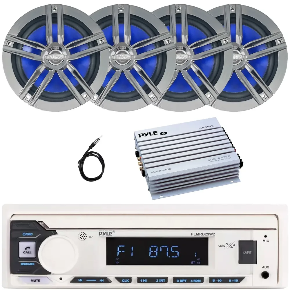 In-dash Stereo 6.5" 180w 4 channel