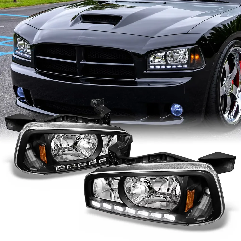 Lamp led black