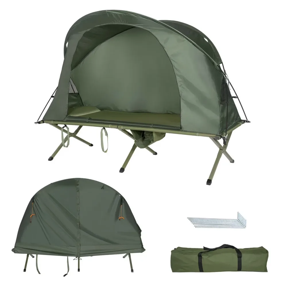 Camping Tent green 330lbs 6.5 ft