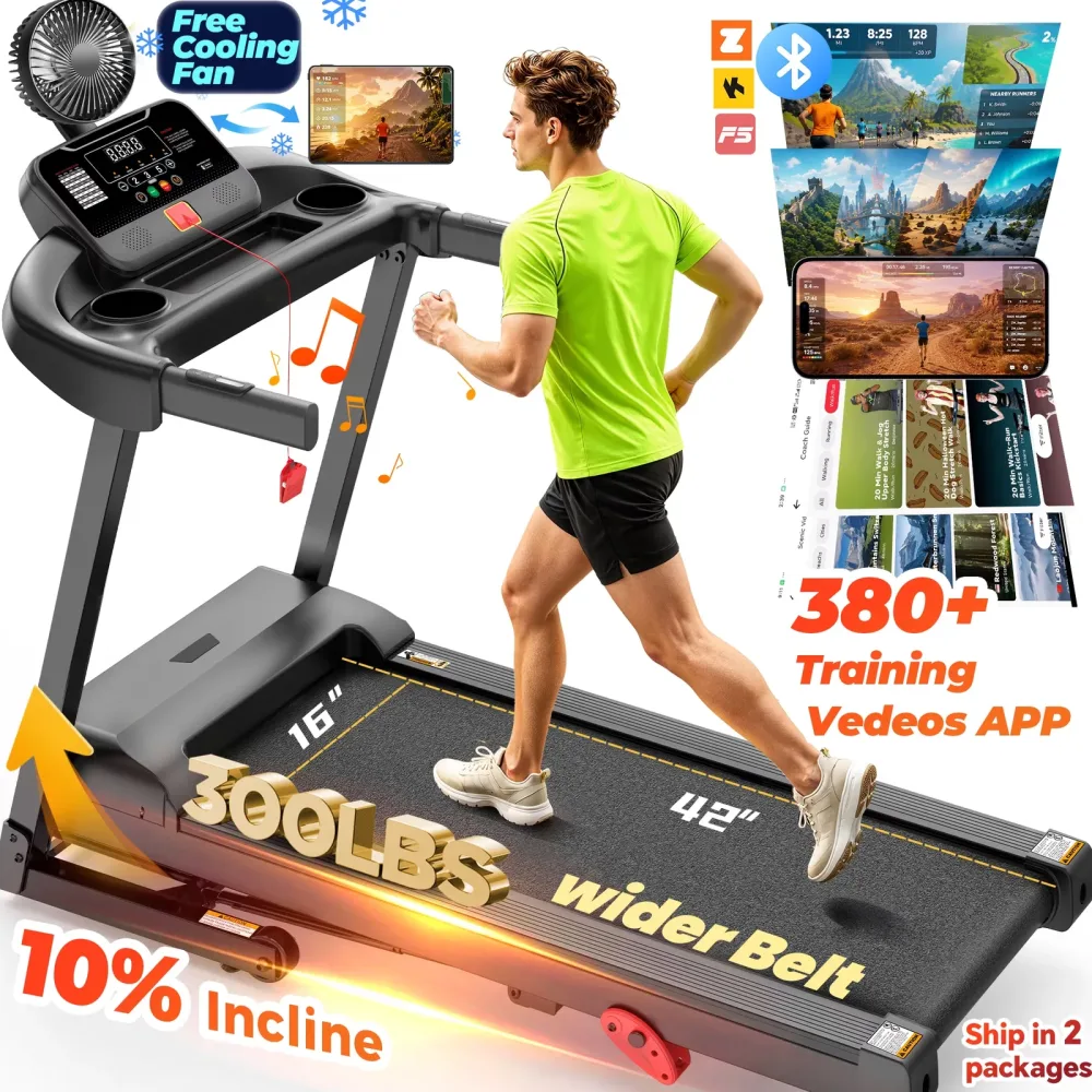 Capacity Treadmill 300 lbs 3.5hp folding