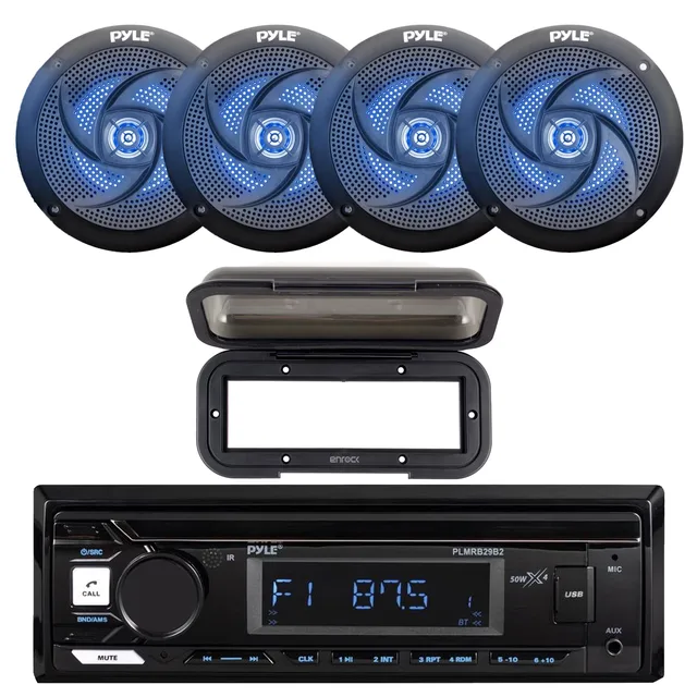 Stereo Receiver 4" 100w bluetooth
