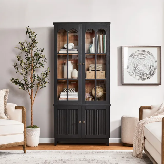 Cabinet 35.5 in 17.9 in 76.25 in