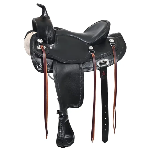 Leather Saddle 16 in 15" 9 inches