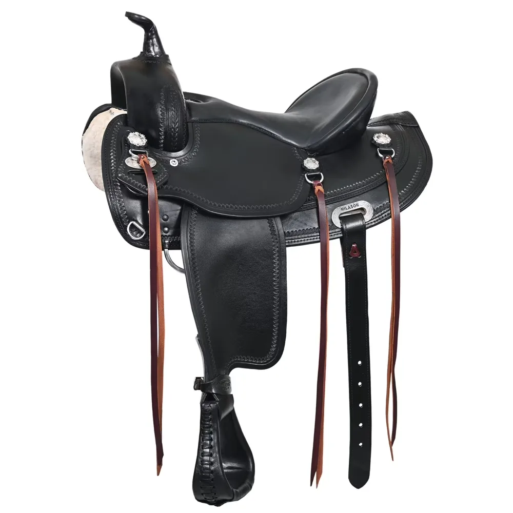 Leather Saddle 16 in 15" 9 inches