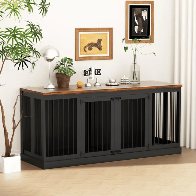 Dog Crate 70.9" 0.4 inches 70.86"