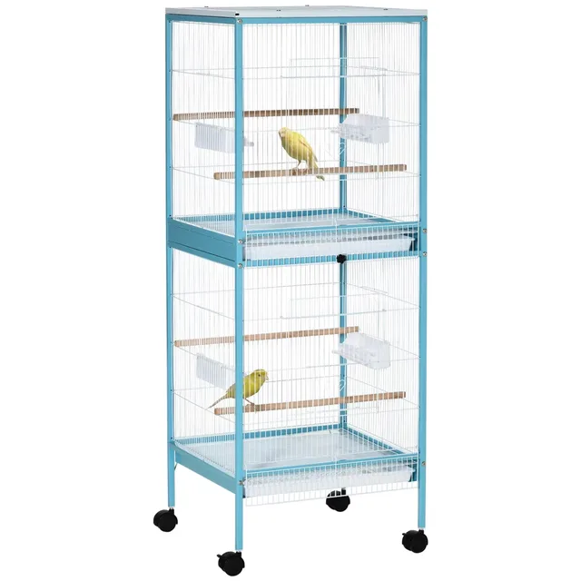 Bird Cage 55" blue 1.7 ft