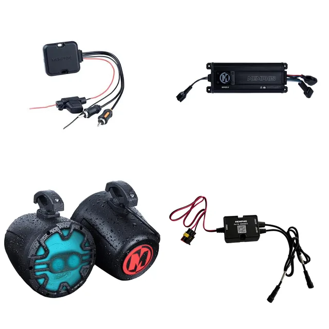Memphis Audio 6.5" bluetooth black