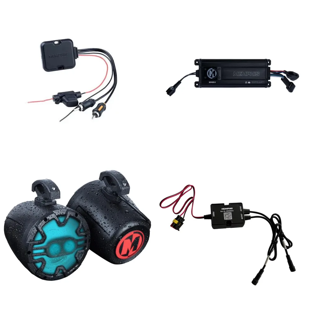 Memphis Audio 6.5" bluetooth black