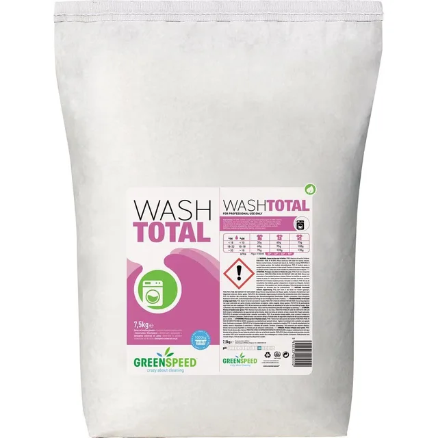 Laundry Powder 7.5kg white