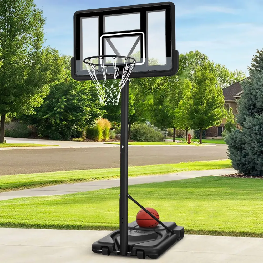 Basketball Hoop adjustable portable black