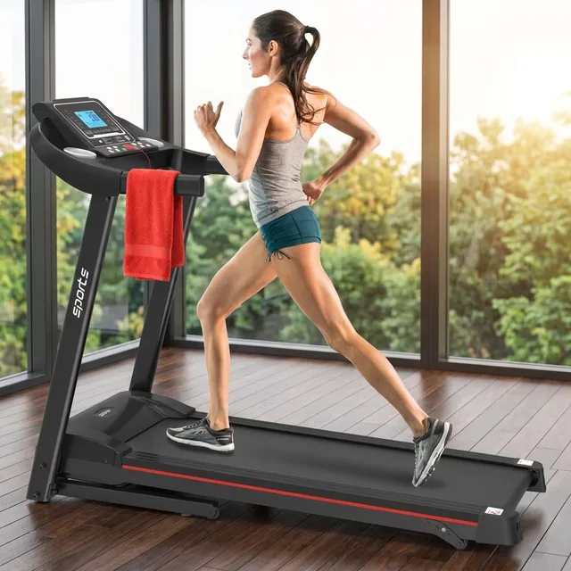 Electric Treadmill 250 lb foldable bluetooth