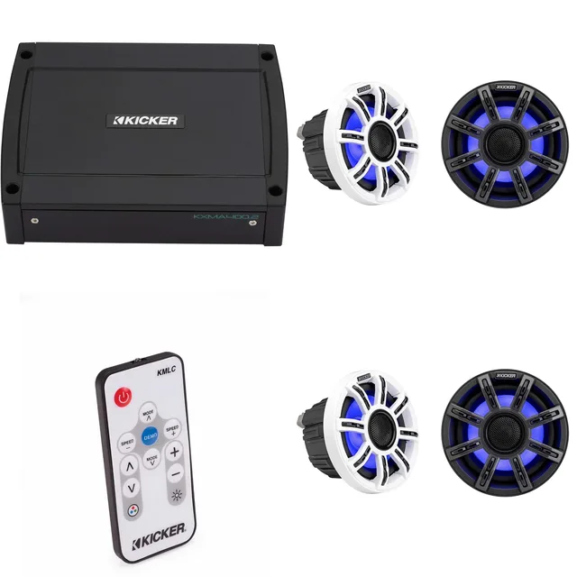 Speaker 2 pair 6.5" led