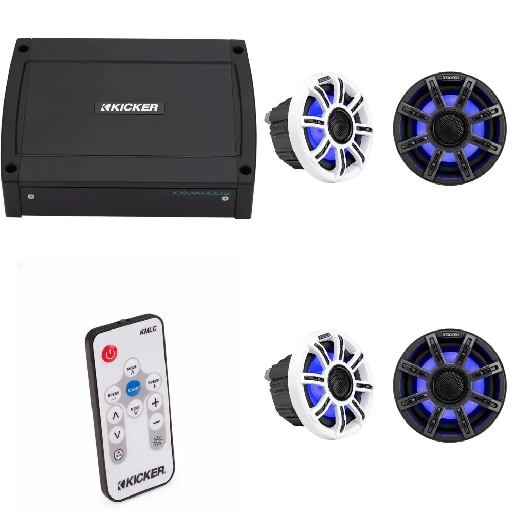 Speaker 2 pair 6.5" led