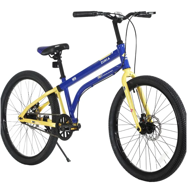 Speed Bike 24 inch blue yellow