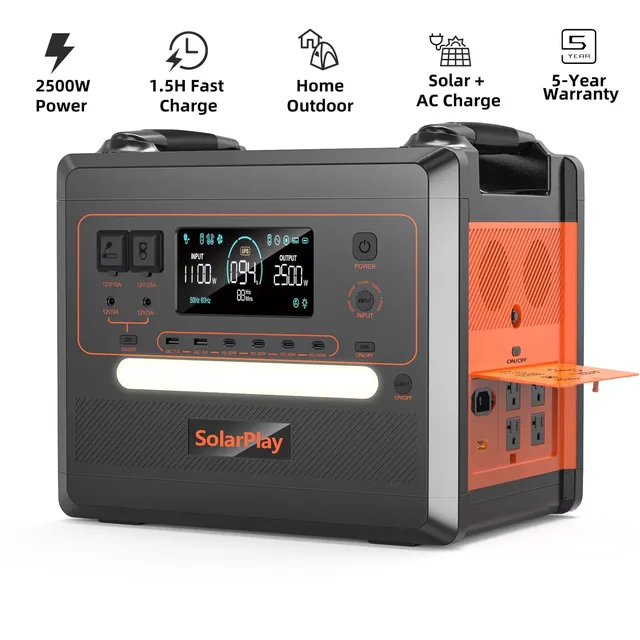 Solar Generator 2500w 4800w portable