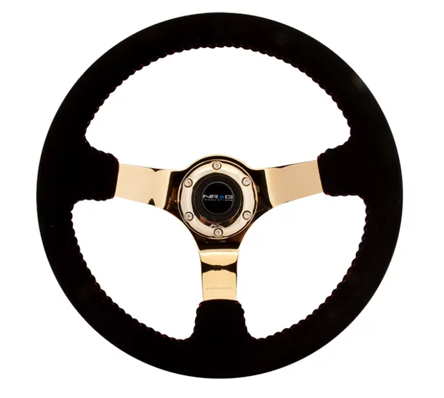 Reinforced Steering 350mm 3in red