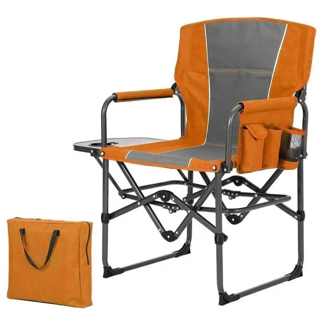 Camping Chair 330 lbs orange 1.00 in