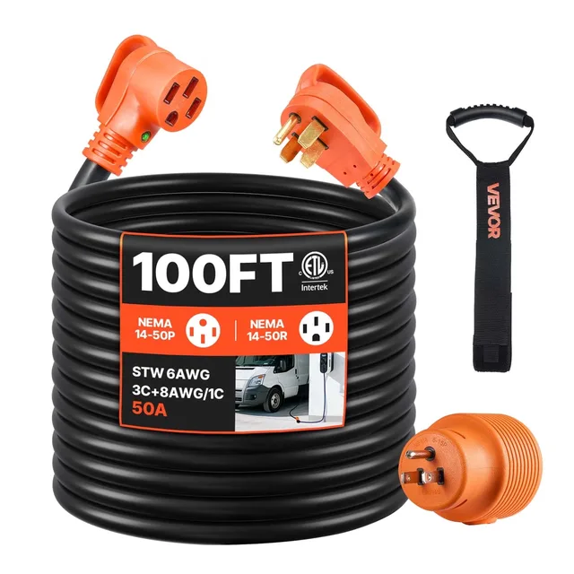 Trailer 100 ft 125v 7500w