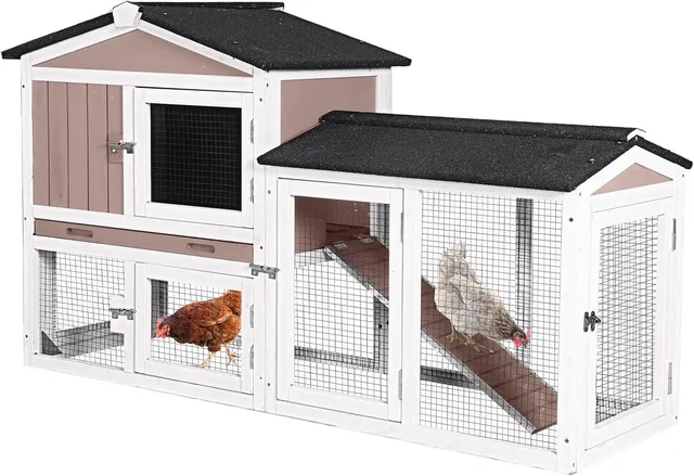 Chicken Coop waterproof gray brown