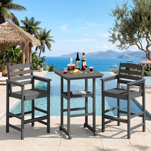 Table grey blue 2"