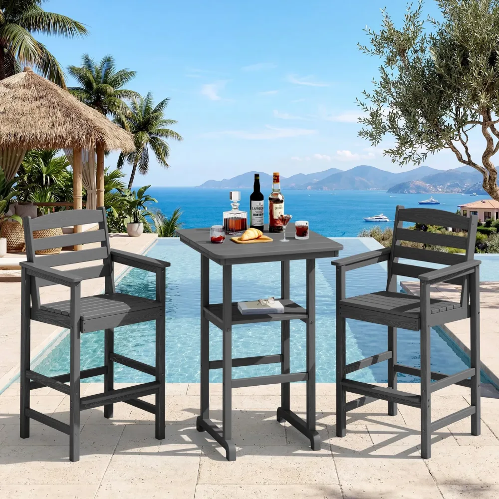Table grey blue 2"